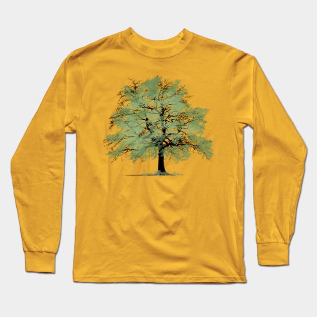 big straight tree Long Sleeve T-Shirt by SPpin